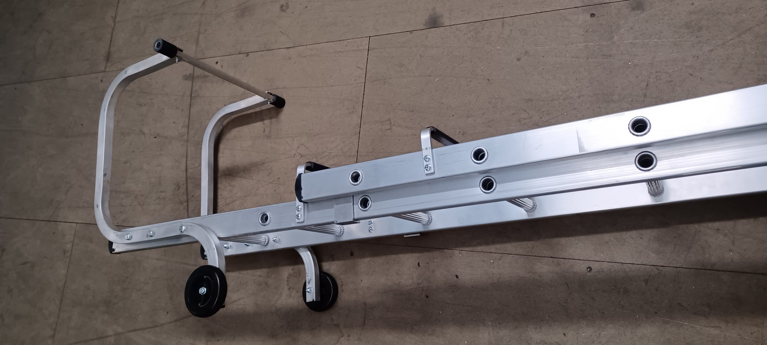 Two Section Roof Ladders TRL245 Extended Height: 7670mm Closed Height: 4300mm