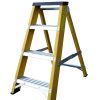LFI-PRO TRADE FIBREGLASS STEP: SWINGBACK [Builders’] STEP LADDERS 4 Treads
